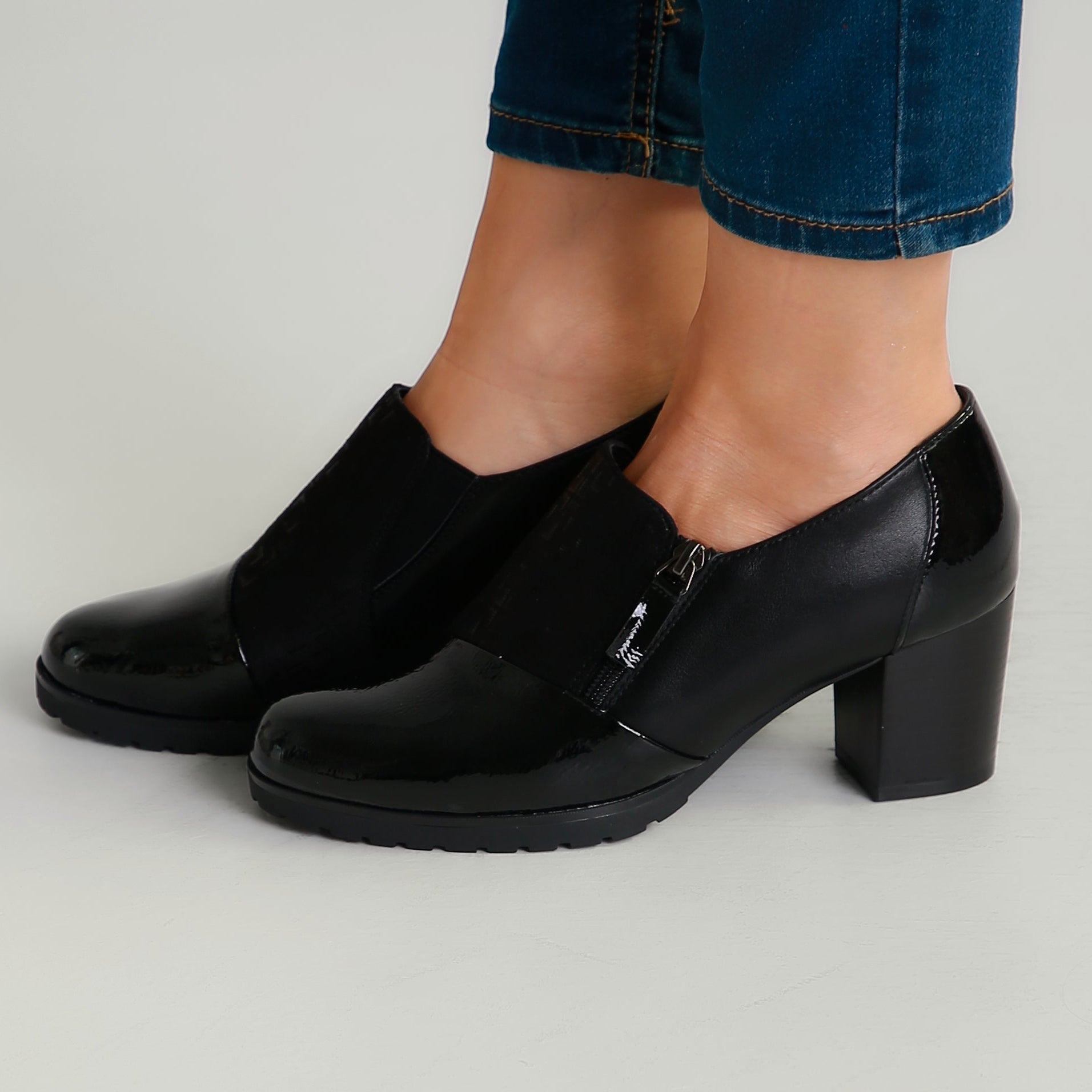 Isabella - Mocassino Comfort con tacco