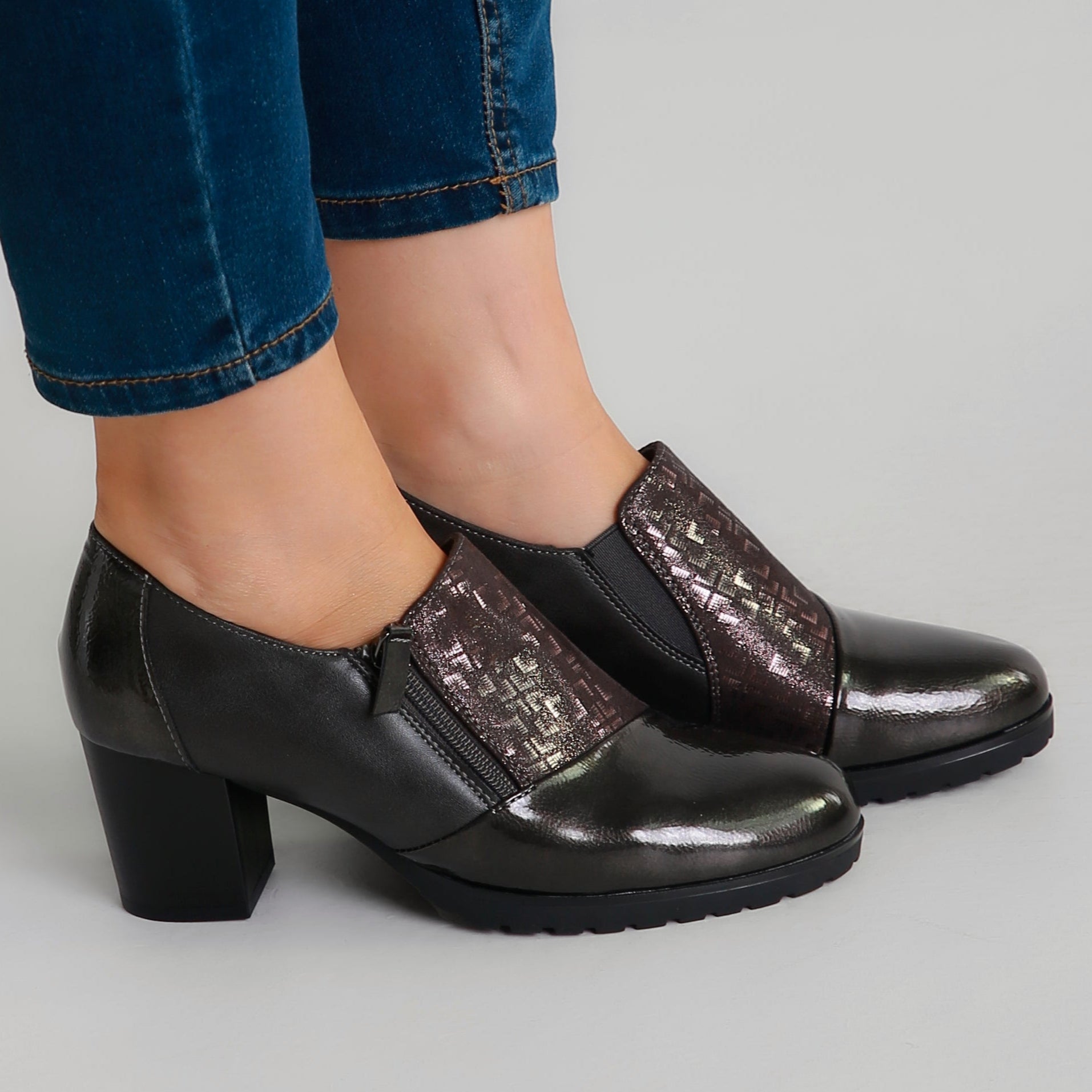 Isabella - Mocassino Comfort con tacco