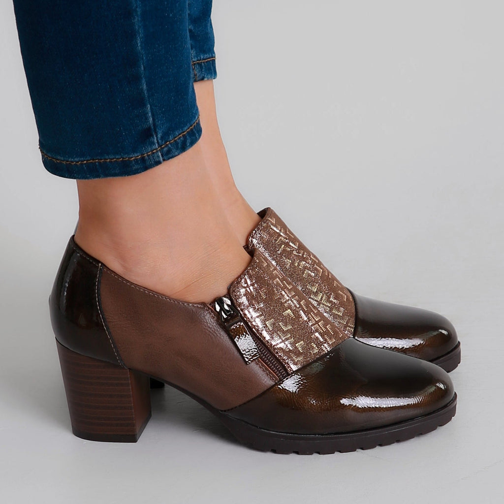 Isabella - Mocassino Comfort con tacco