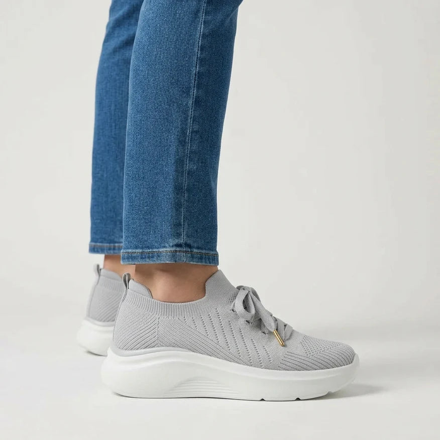 Daria - Sneaker Estiva Suola Rialzata