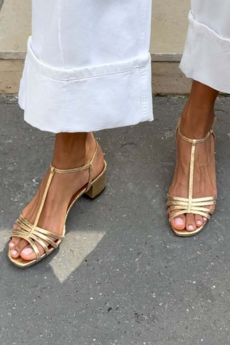 Carla - Sandalo Principessa in Semi Pelle