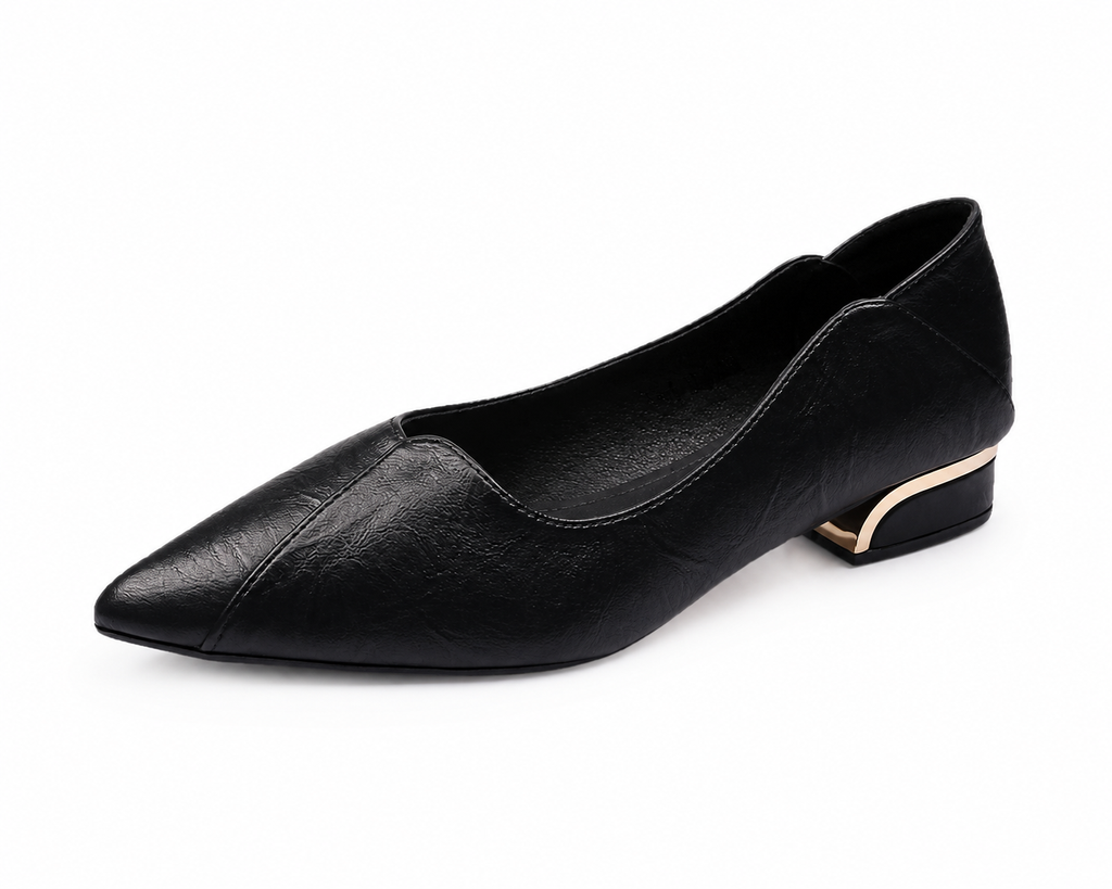 Margaret - Flat Elegante in Pelle