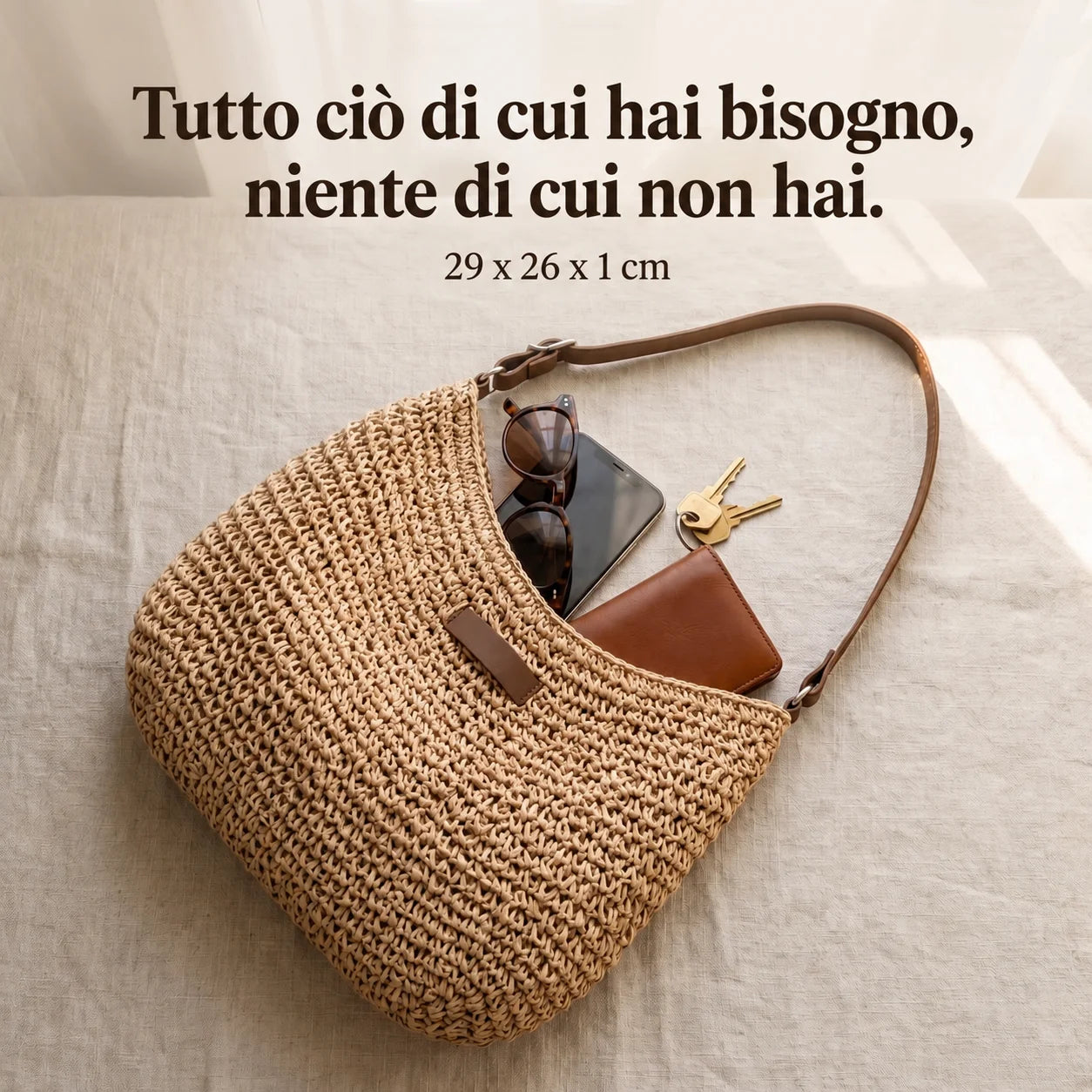Moira - Borsa Intrecciata Elegante