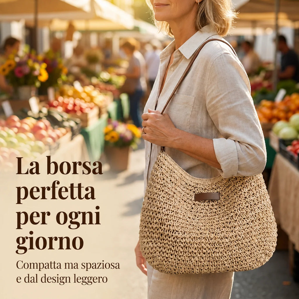 Moira - Borsa Intrecciata Elegante