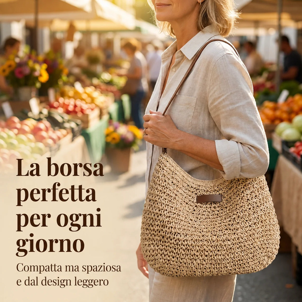 Moira - Borsa Intrecciata Elegante
