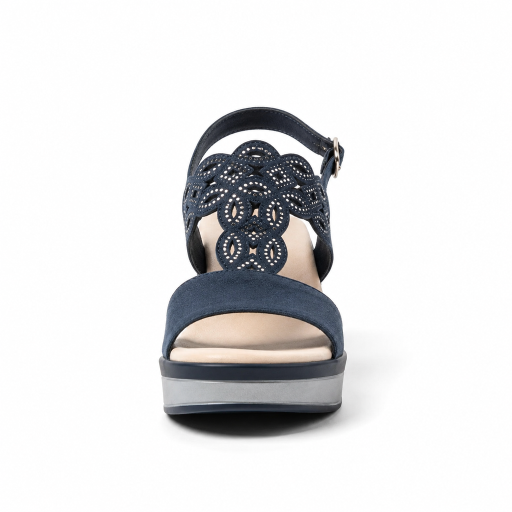 Grace - Sandalo Elegante con Zeppa