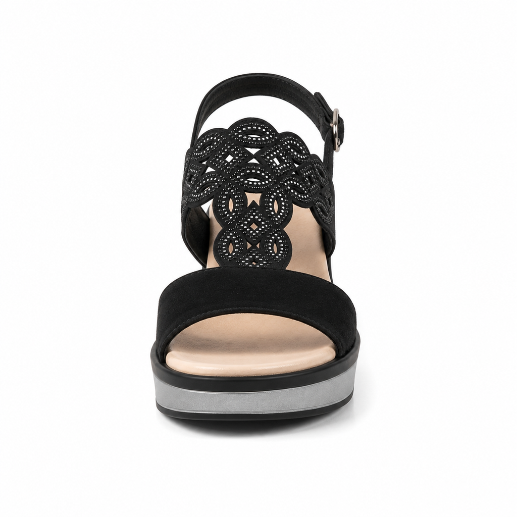 Grace - Sandalo Elegante con Zeppa