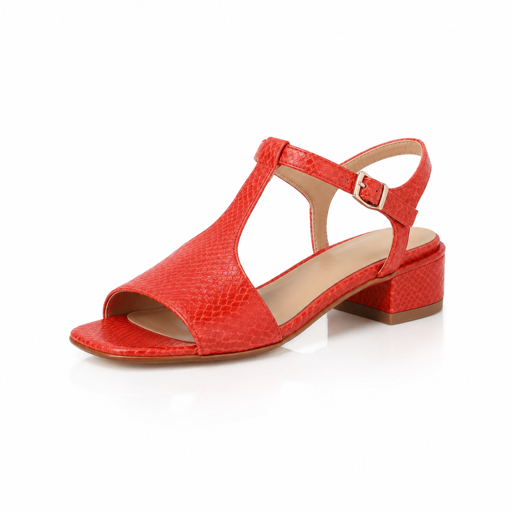 Julie - Sandalo Elegante in Semi Pelle