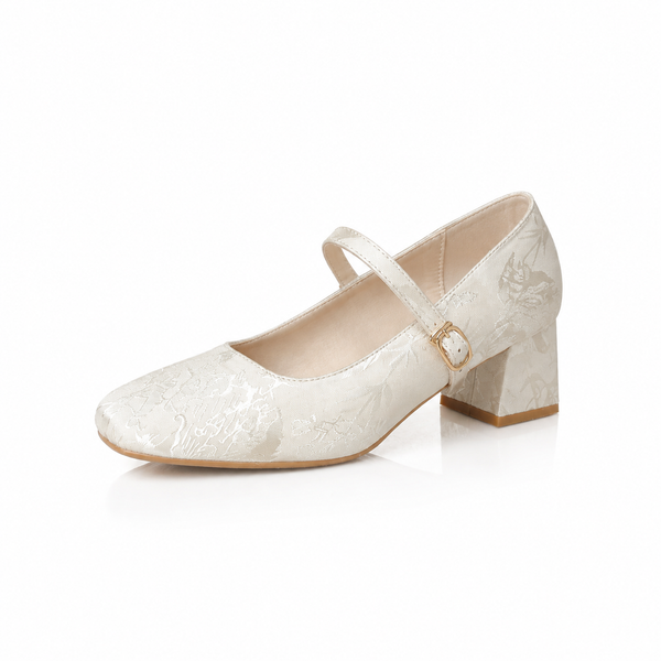 Adèle - Scarpa Elegante in Jacquard ricamato