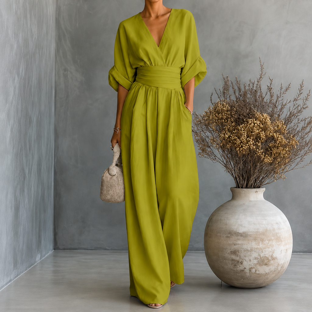 Isadora - Tuta Elegante e Leggera a Gamba Larga