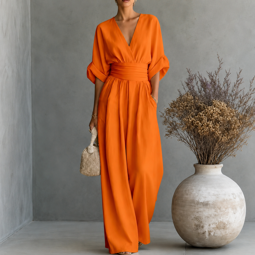 Isadora - Tuta Elegante e Leggera a Gamba Larga