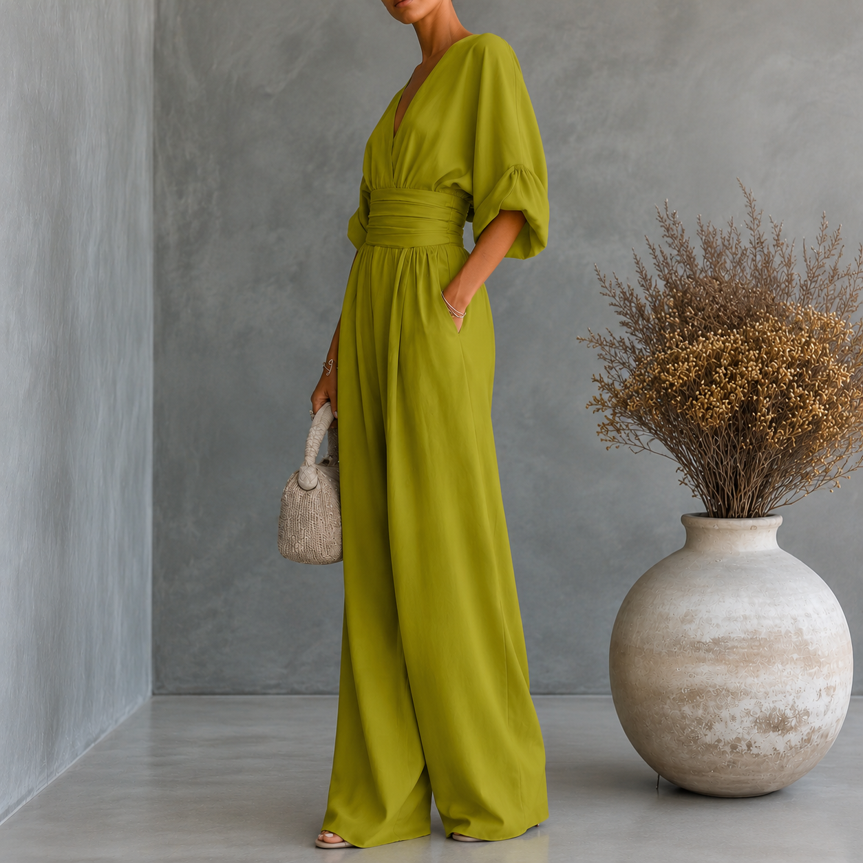 Isadora - Tuta Elegante e Leggera a Gamba Larga