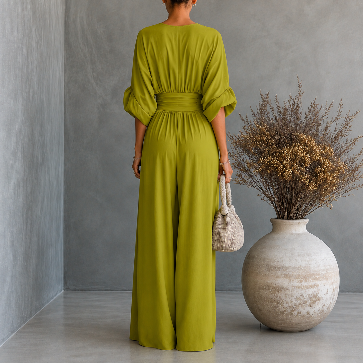 Isadora - Tuta Elegante e Leggera a Gamba Larga