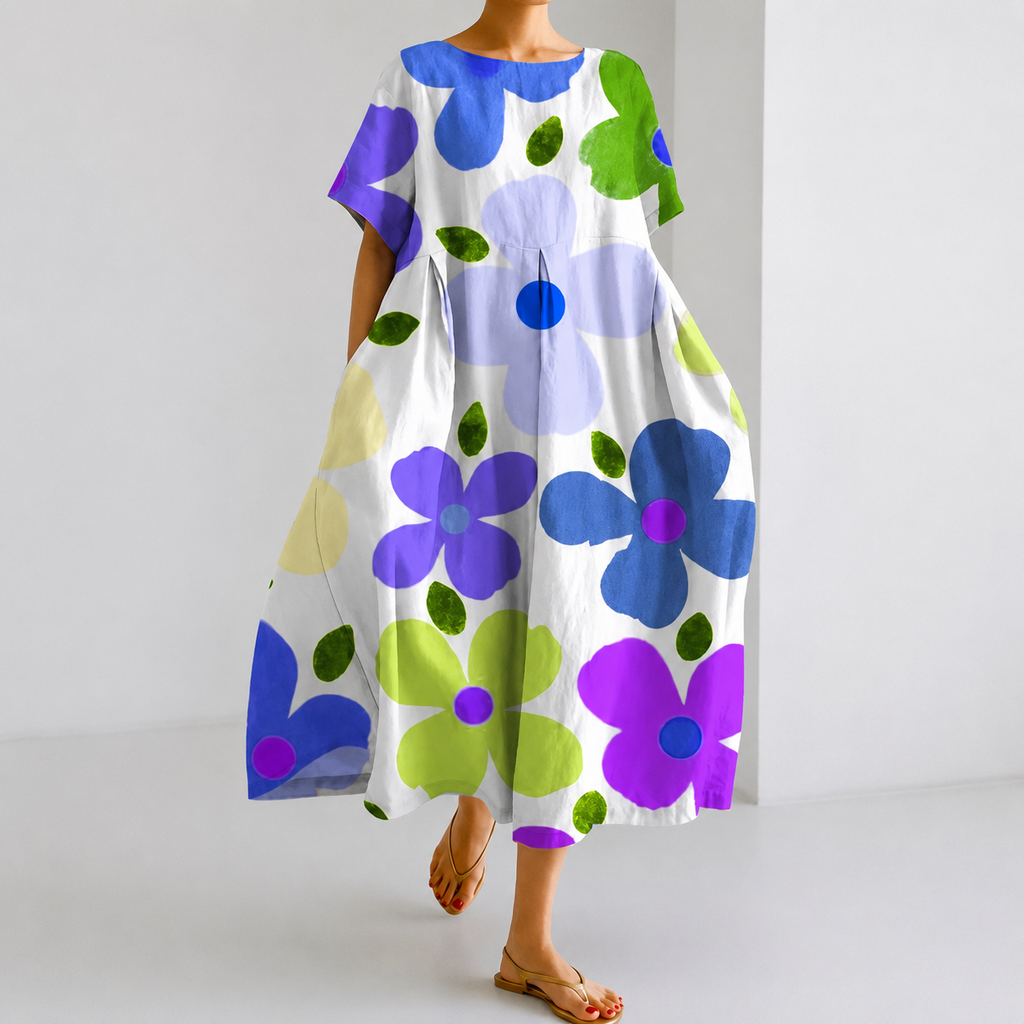 Teodora - Abito Leggero Floreale