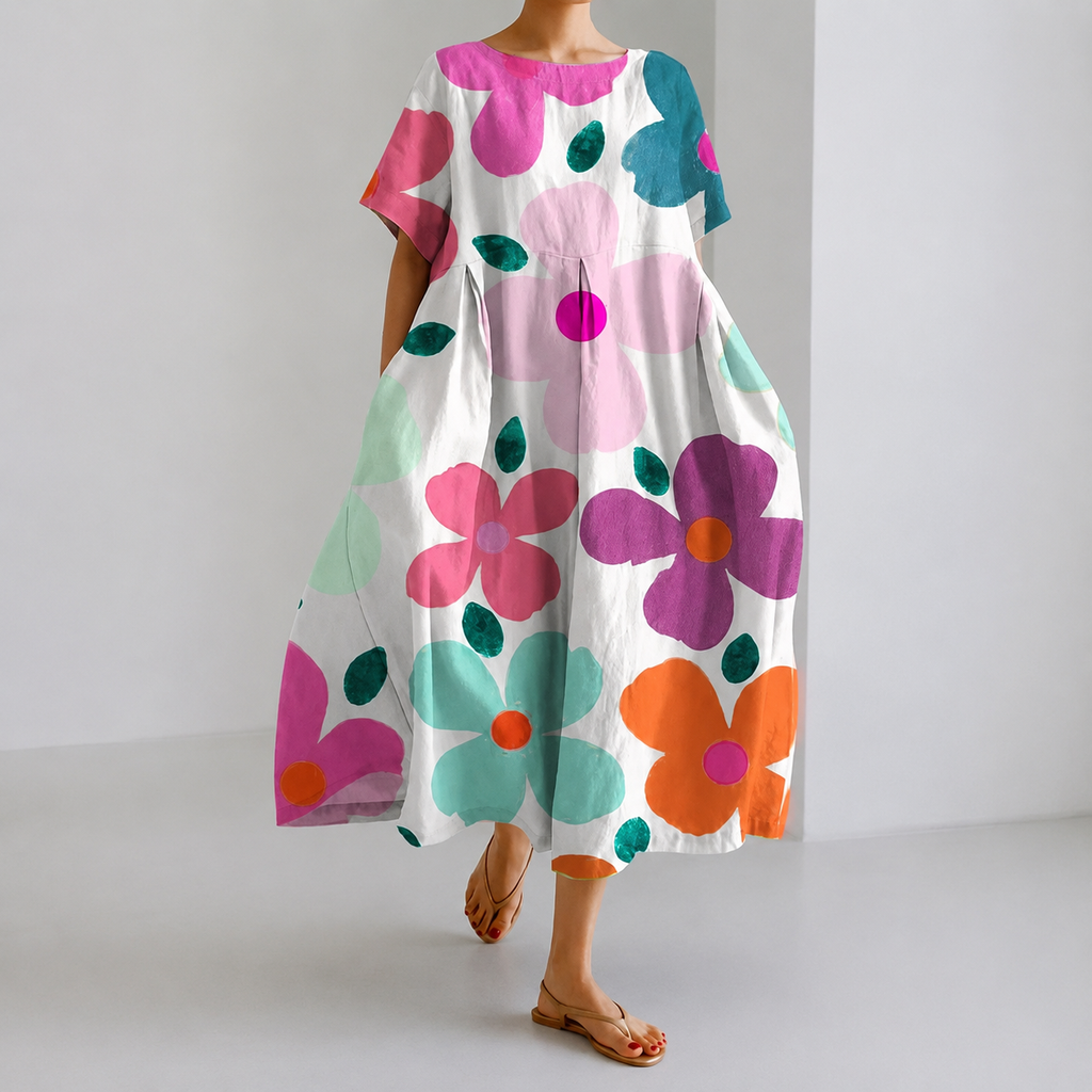 Teodora - Abito Leggero Floreale