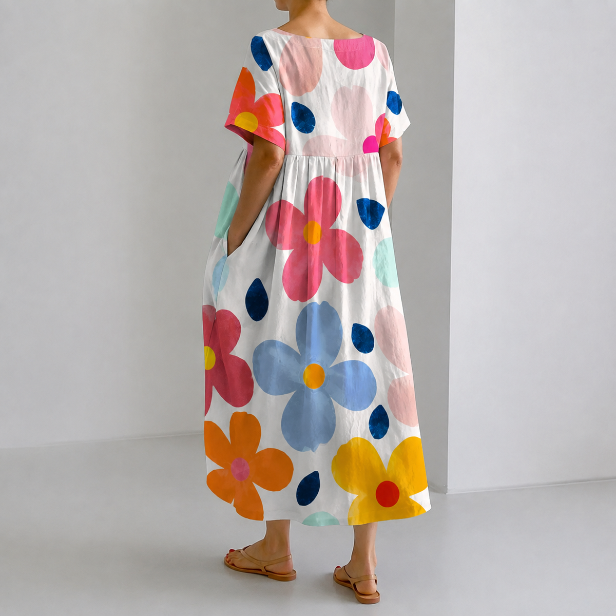 Teodora - Abito Leggero Floreale