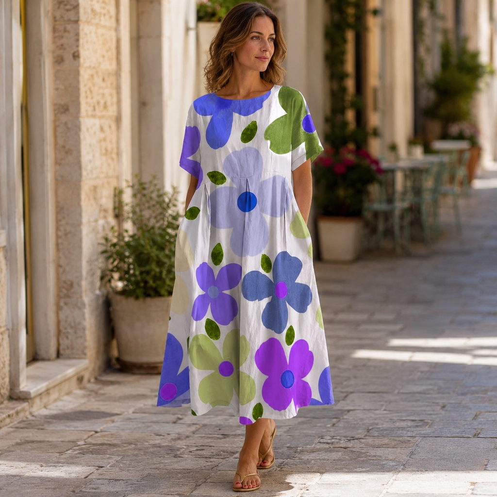 Teodora - Abito Leggero Floreale