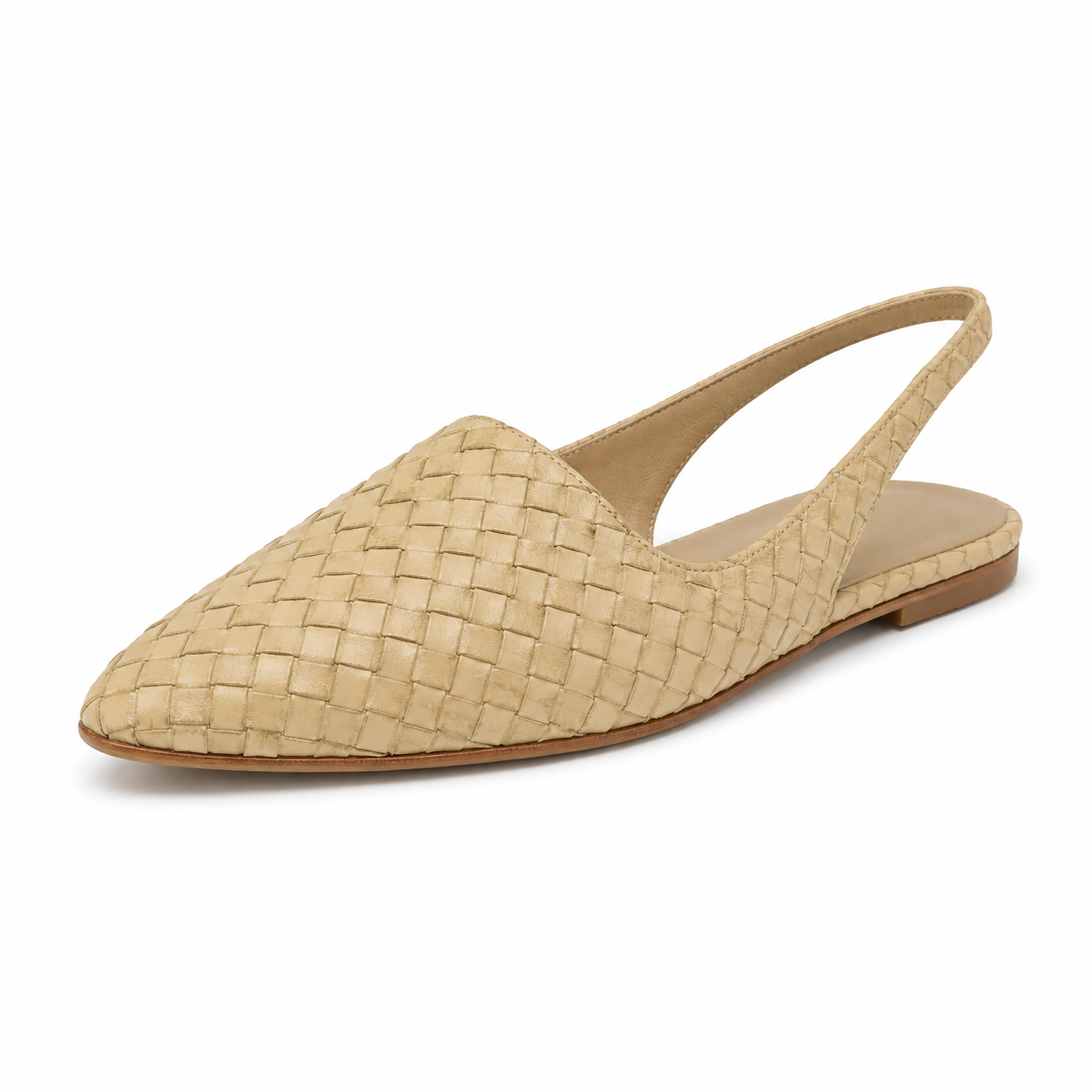 Jodie - Mocassino Intrecciato Cognac
