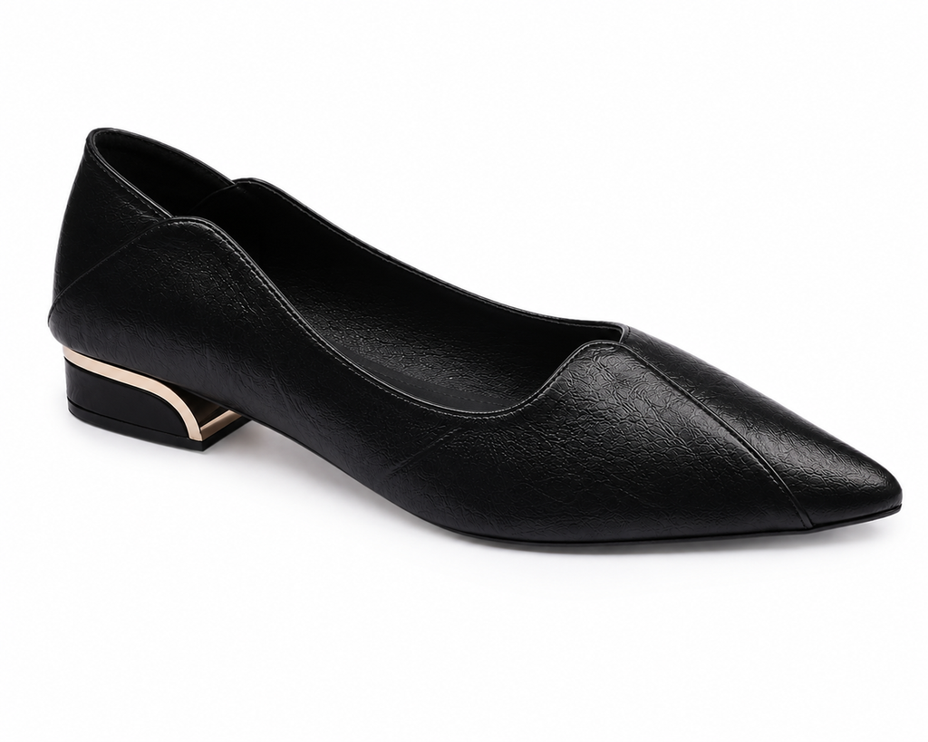 Margaret - Flat Elegante in Pelle