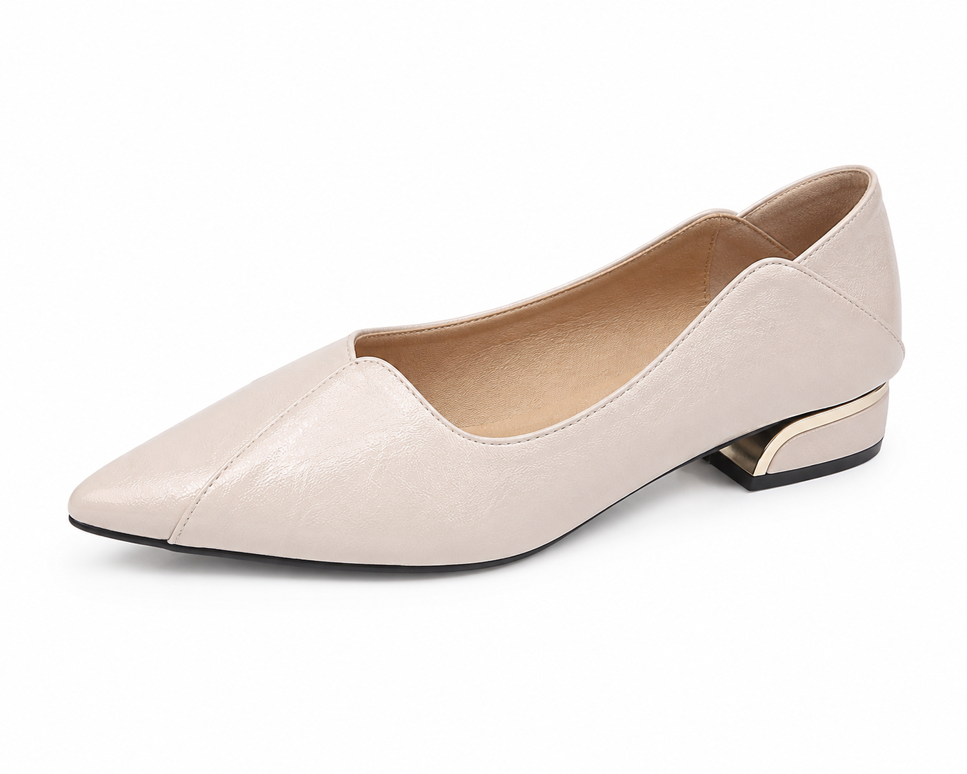 Margaret - Flat Elegante in Pelle