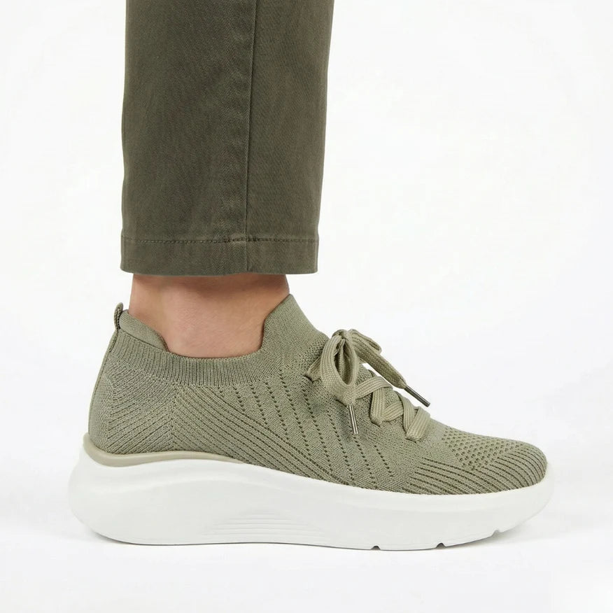 Daria - Sneaker Estiva Suola Rialzata