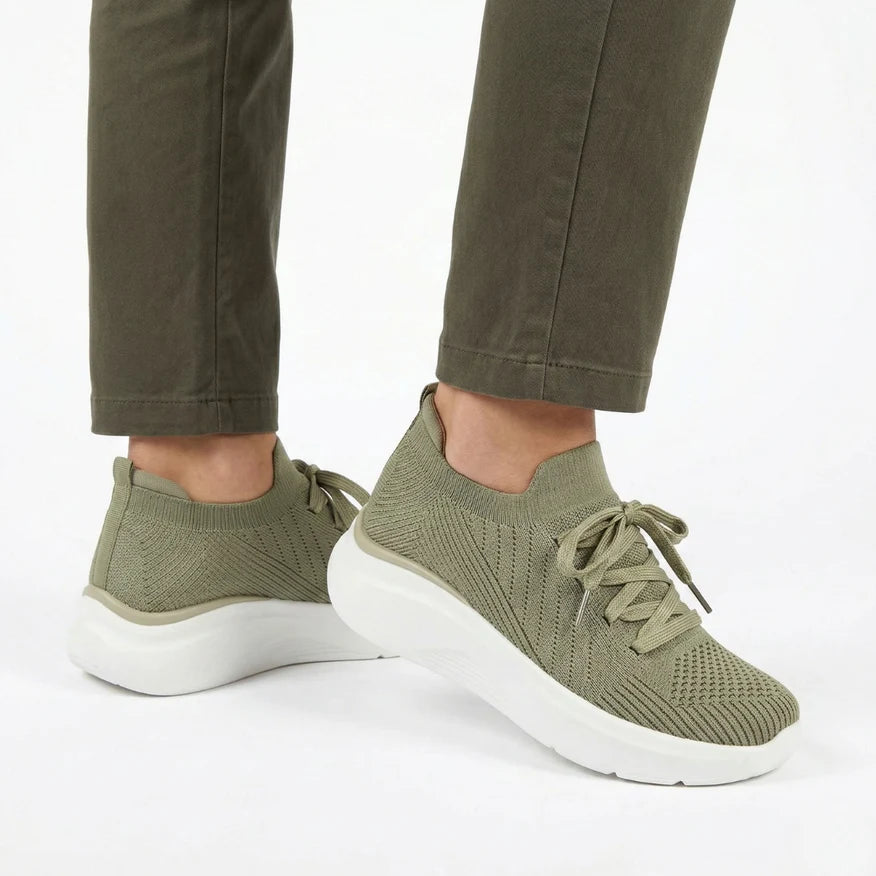 Daria - Sneaker Estiva Suola Rialzata