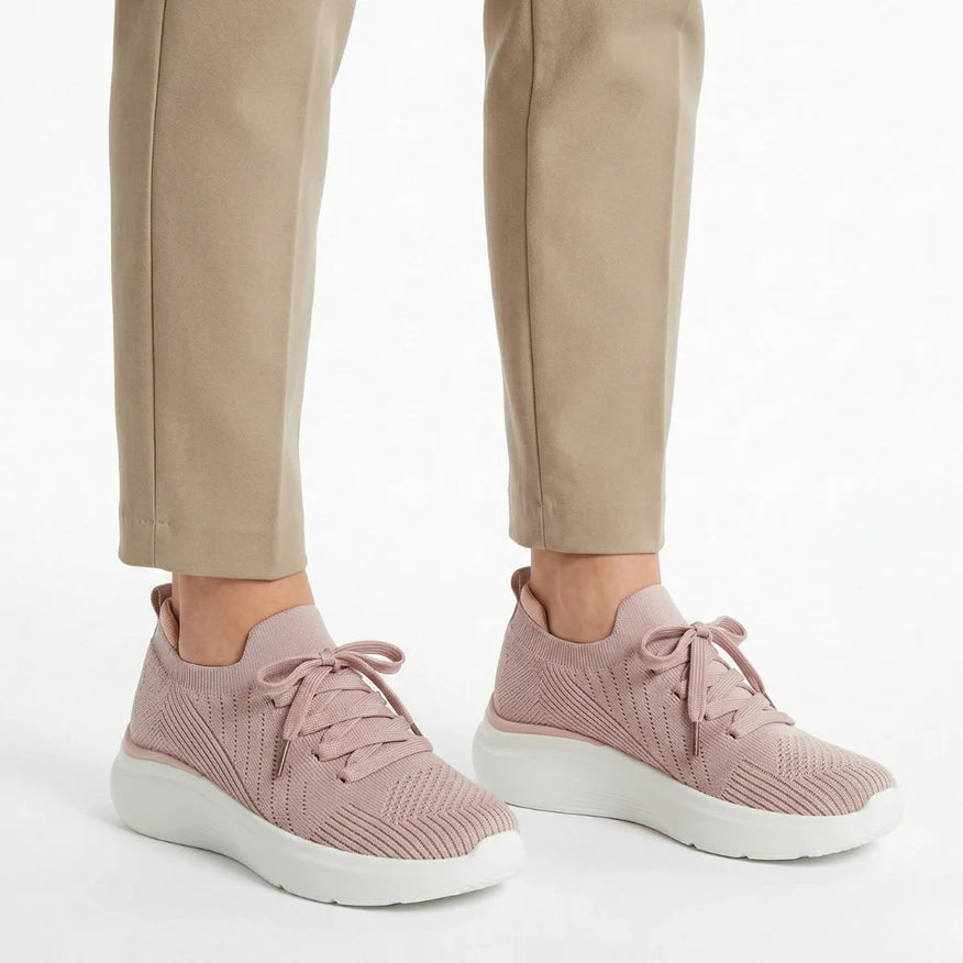 Daria - Sneaker Estiva Suola Rialzata