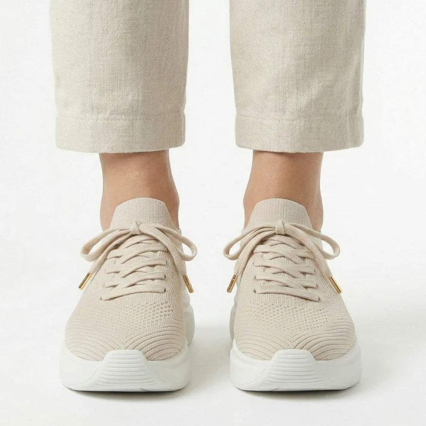 Daria - Sneaker Estiva Suola Rialzata
