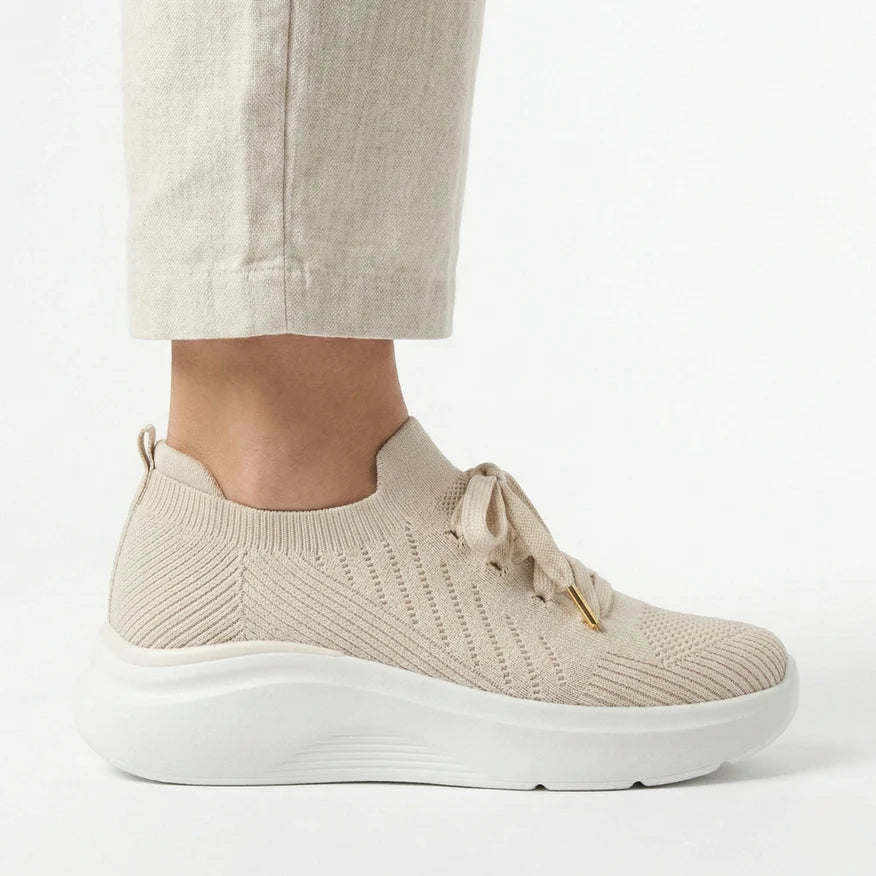 Daria - Sneaker Estiva Suola Rialzata