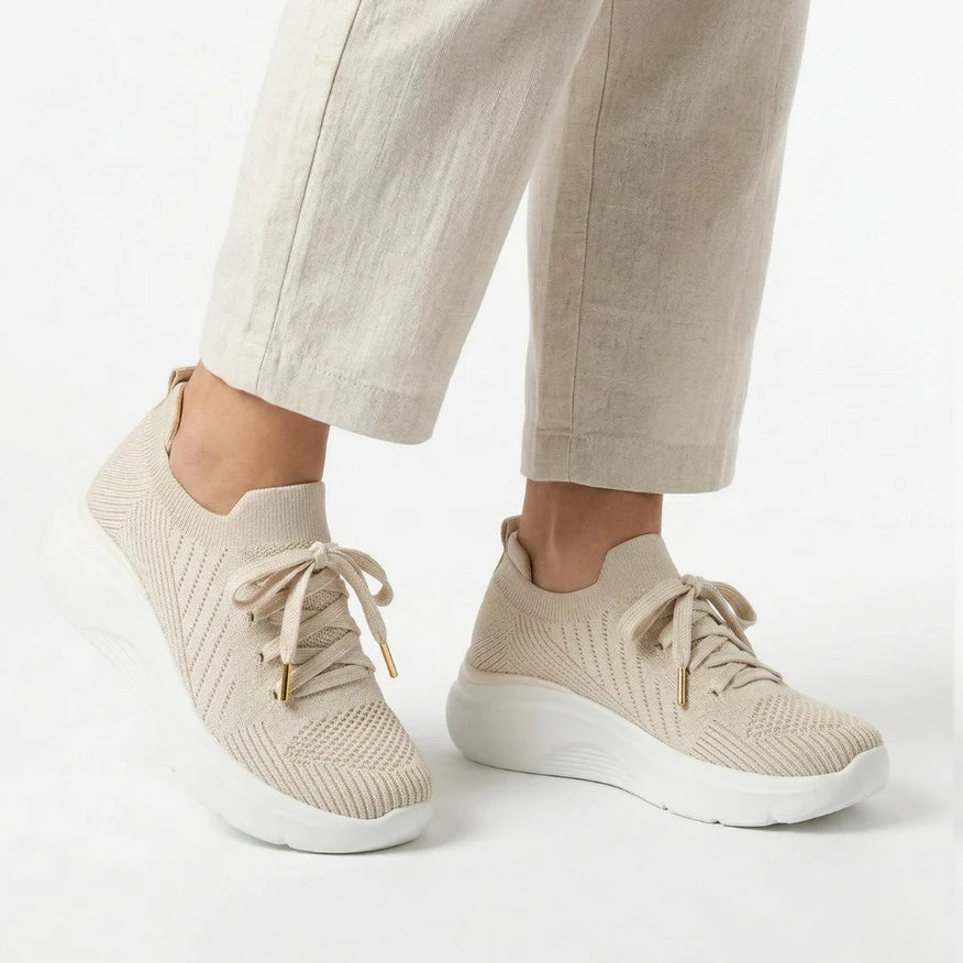 Daria - Sneaker Estiva Suola Rialzata