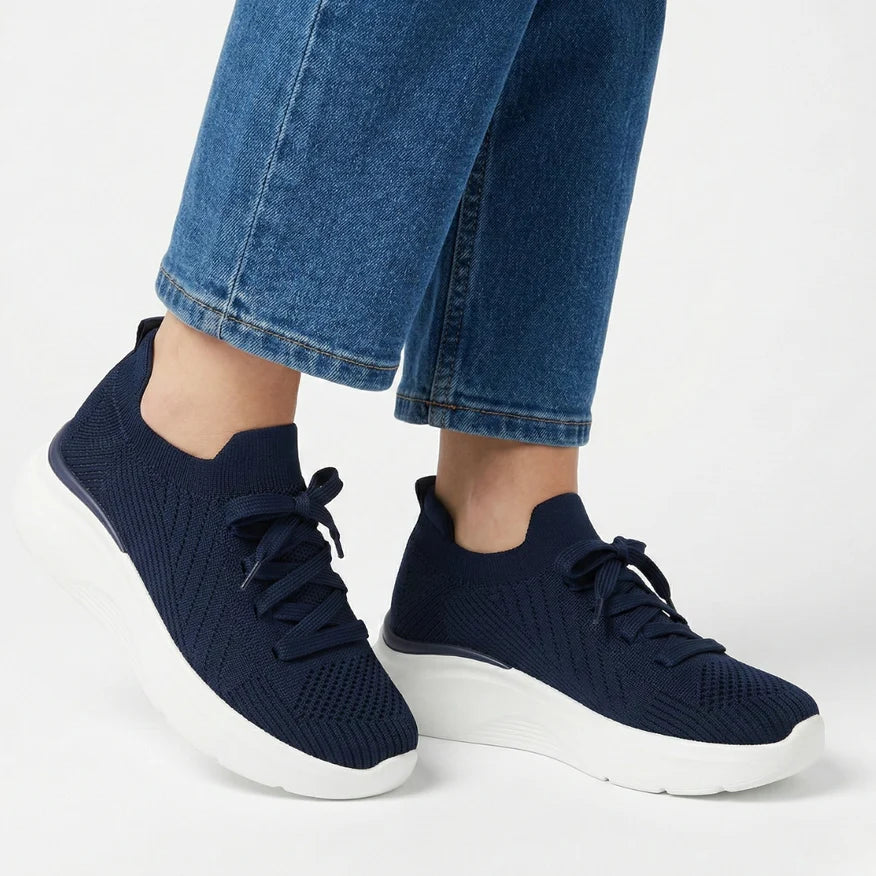 Daria - Sneaker Estiva Suola Rialzata
