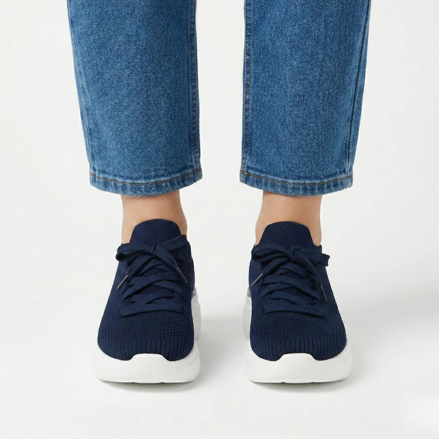 Daria - Sneaker Estiva Suola Rialzata