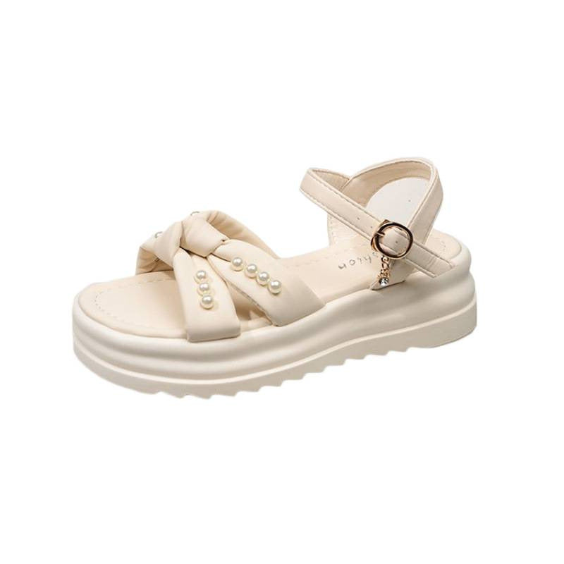 Céline - Sandalo Elegante con Zeppa Comfort