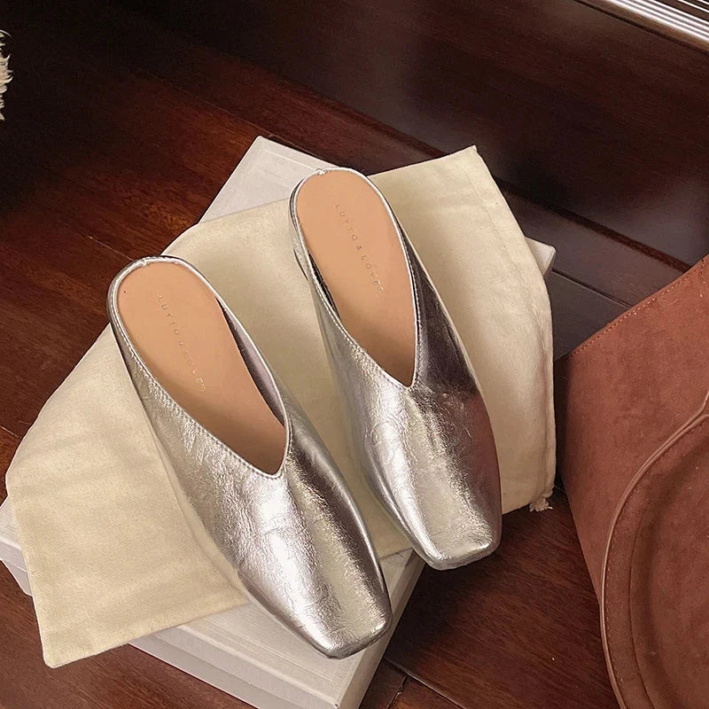 Nina - Mule Elegante in Similpelle