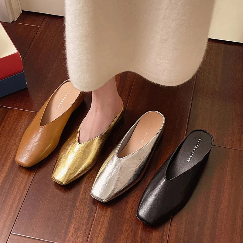 Nina - Mule Elegante in Similpelle