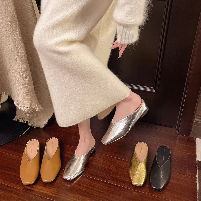Nina - Mule Elegante in Similpelle