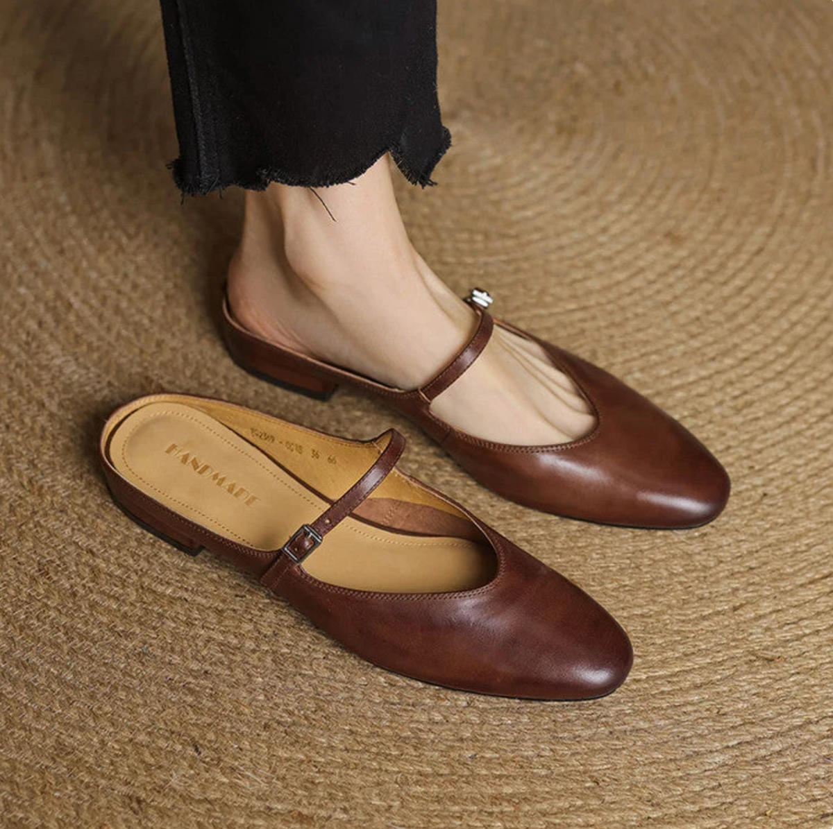 Mary Jane - Mocassino Elegante in Pelle