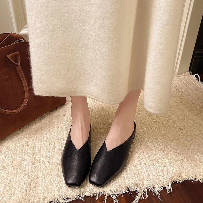 Nina - Mule Elegante in Similpelle