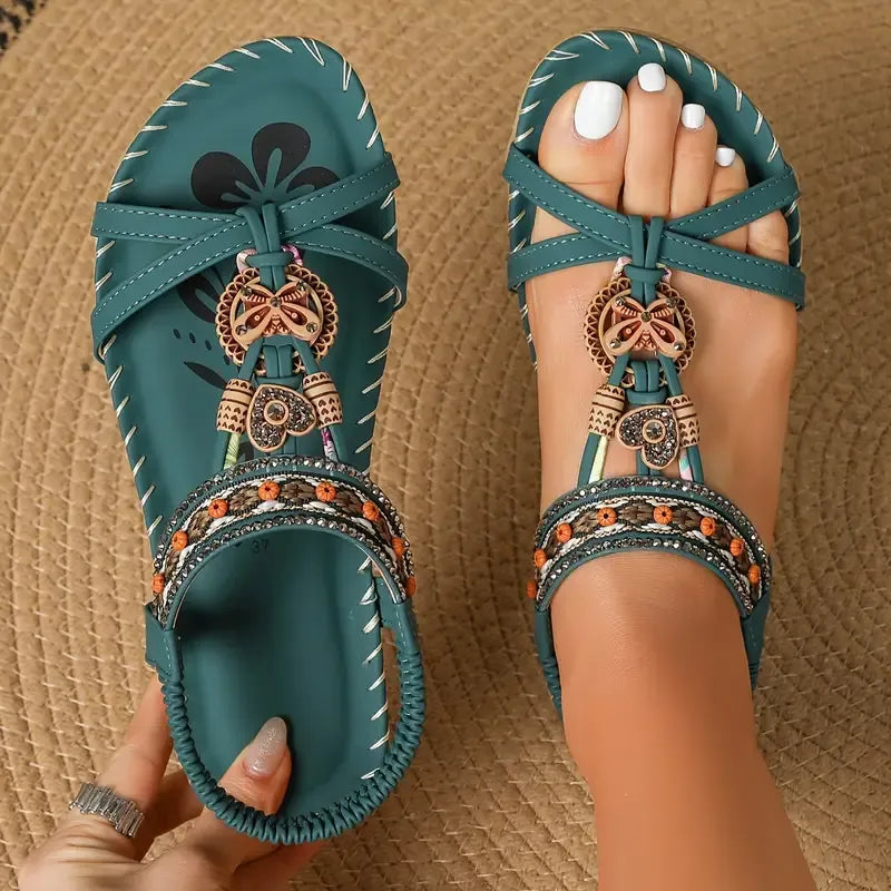 Lucilla - Sandali Comfort Stile Ibiza