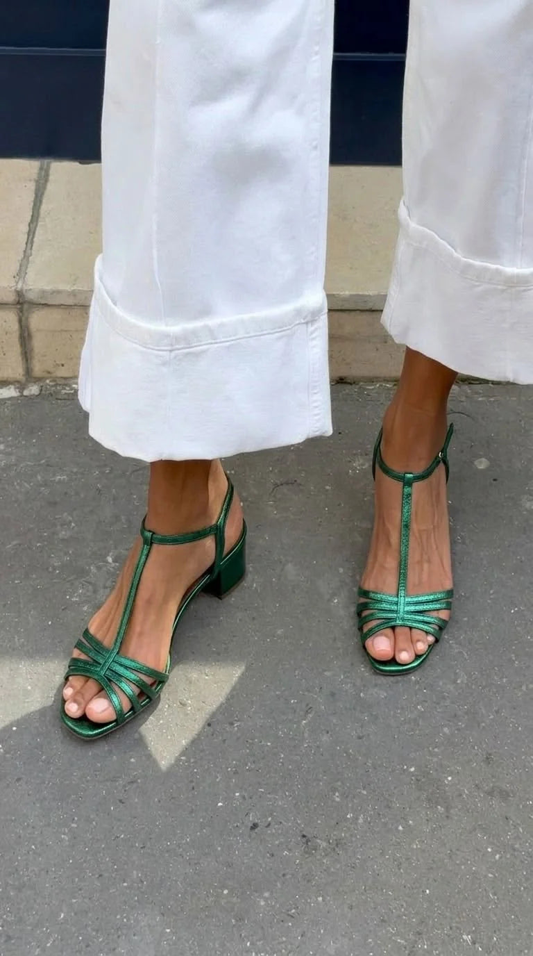 Carla - Sandalo Principessa in Semi Pelle