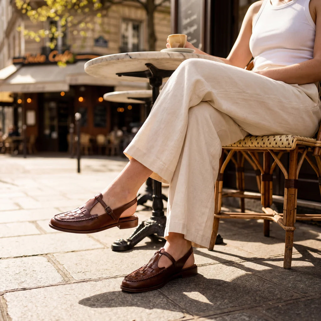 Letizia - Sandalo Elegante in Pelle