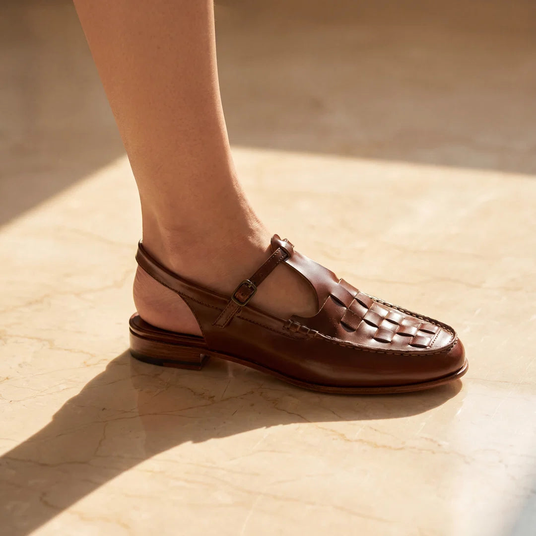 Letizia - Sandalo Elegante in Pelle