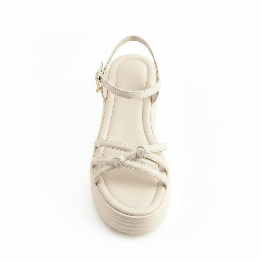 Elena - Sandalo Elegante dal Plateau Ammortizzato