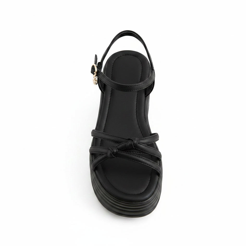 Elena - Sandalo Elegante dal Plateau Ammortizzato