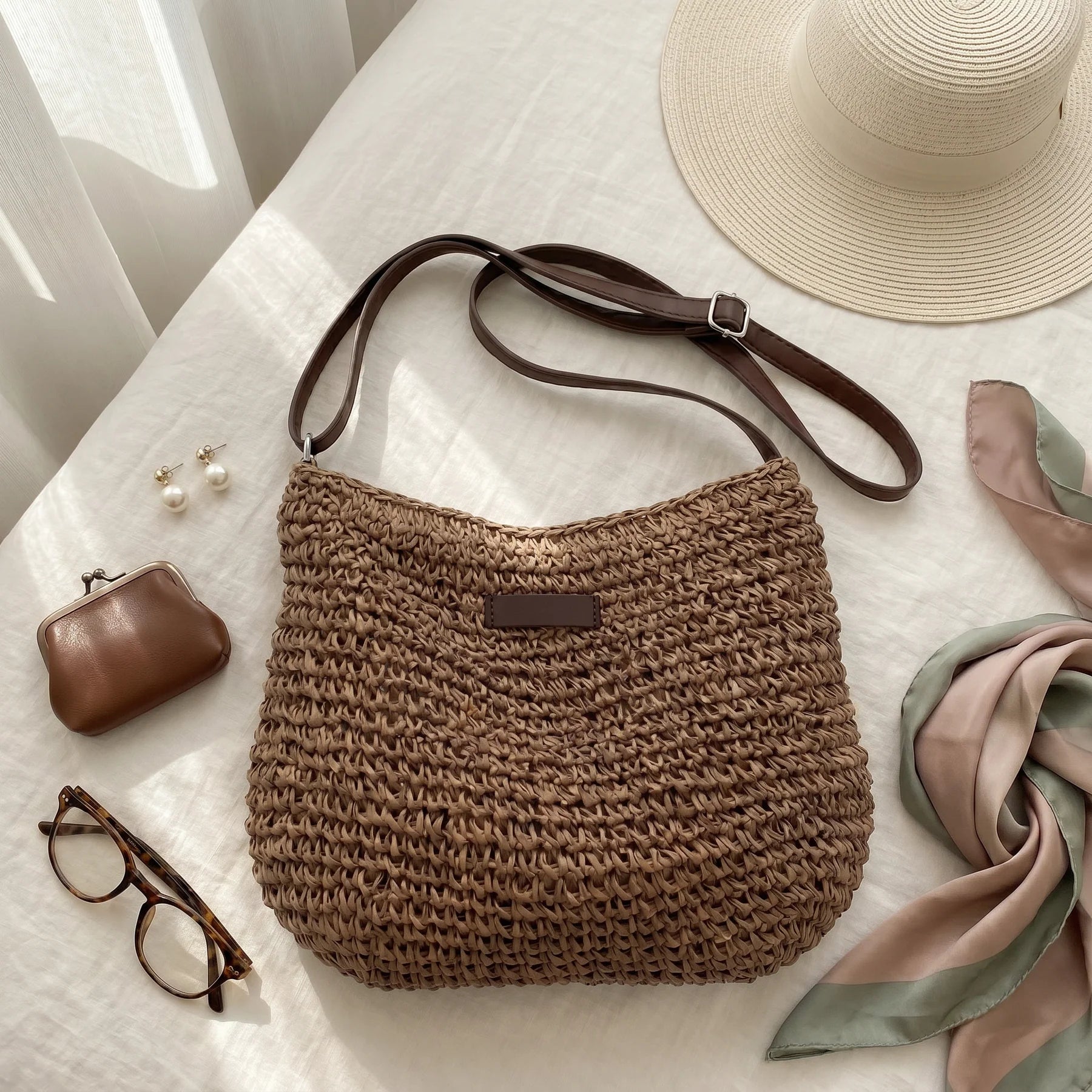 Moira - Borsa Intrecciata Elegante