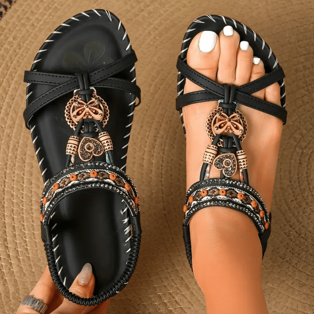 Lucilla - Sandali Comfort Stile Ibiza