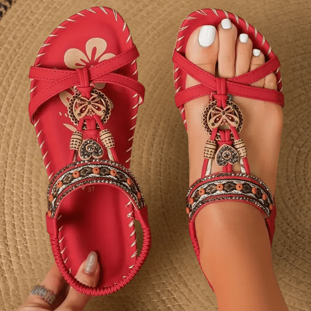 Lucilla - Sandali Comfort Stile Ibiza